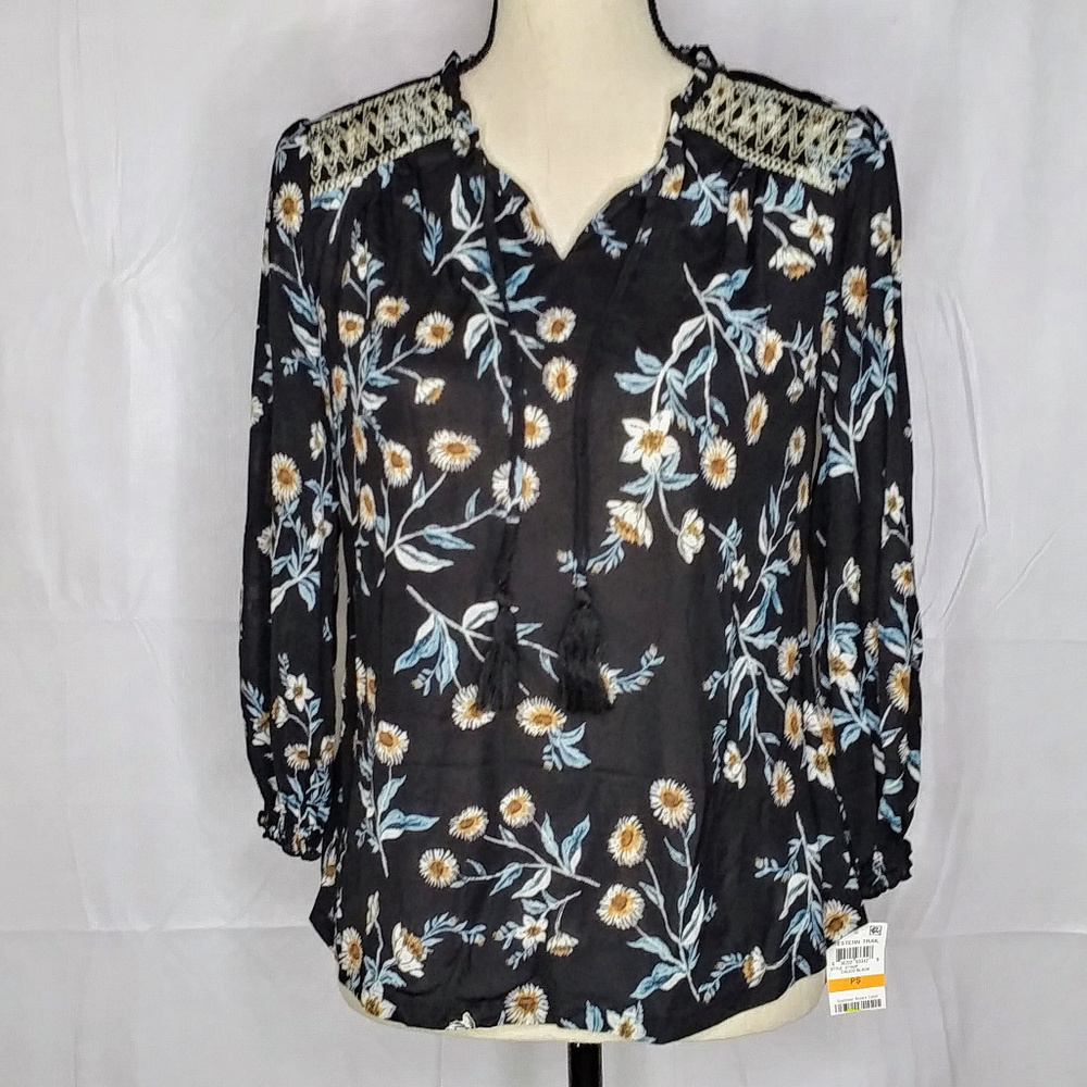 NWT Style and Company 3/4 sleeve blouse